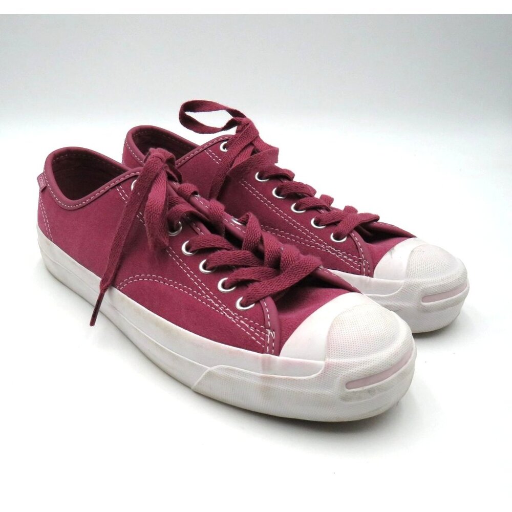 Converse Jack Purcell Cons Sneakers Mens 7.5 Womens 9 Purple Rose Low Top‎ Shoes